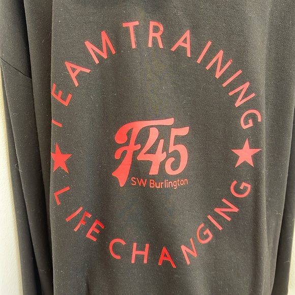 F45 SW Burlington Hooded Sweatshirt - Picture 4 of 6